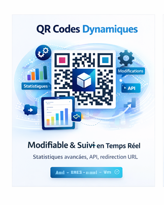 Screenshot of the QR code analytics page